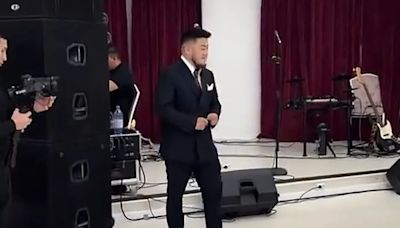 Watch as jilted groom dances alone at his wedding after bride-to-be dumped him