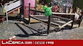 La celebración de la Eurocopa deja destrozos en el área infantil del parque Santa Ana de Cuenca