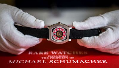 Relojes de Michael Schumacher vendidos en subasta por más de $4 millones | Teletica