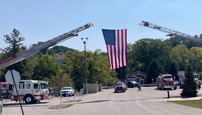 'He was a hero': Memorial service honors Goldsboro fire policeman killed in line of duty