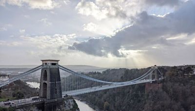 Remains of two men found in suitcases at UK's Clifton Suspension Bridge