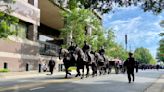 Photos of the Uptown procession for fallen Charlotte police officer Joshua Eyer