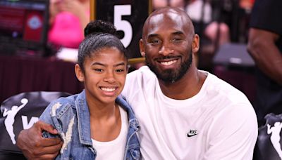 Lakers unveil 'girl dad' statue of Kobe Bryant and daughter Gianna