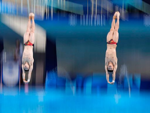 Finally, some drama at Olympic diving. China barely holds off Mexico for fourth straight gold medal