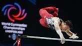 Brody Malone ends gymnastics worlds with high bar gold; U.S. women win more medals
