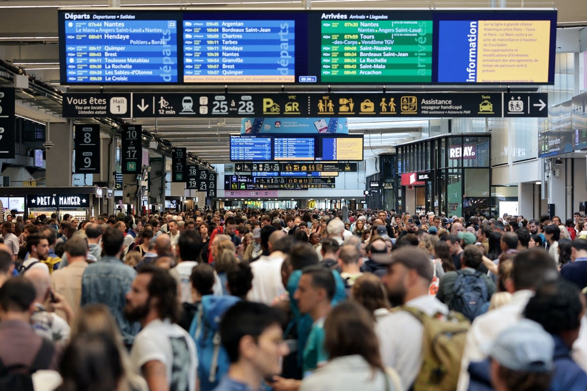 Olympic opening ceremony live: France ‘under attack’ as rail networks ‘sabotaged’ ahead of Games