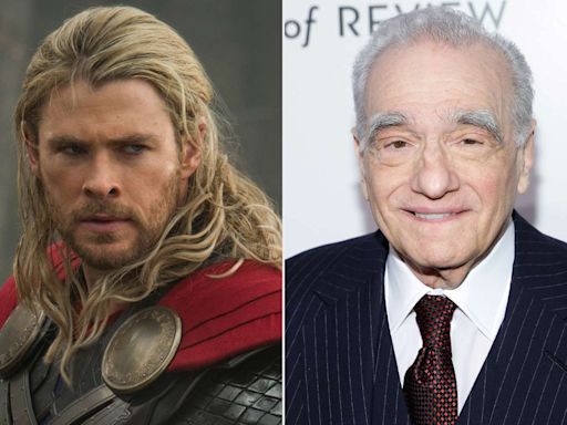 Chris Hemsworth was bothered by Marvel criticism from Martin Scorsese, Francis Ford Coppola