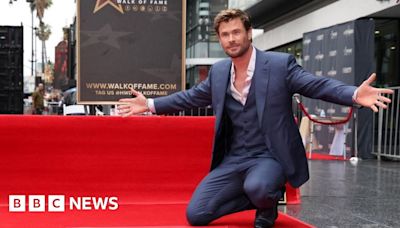 Chris Hemsworth receives star on Hollywood Walk of Fame