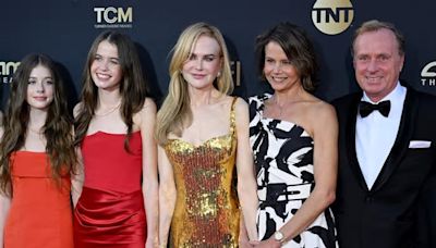 “Tiene el corazón de una leona”: Nicole Kidman recibe el AFI a su carrera arropada por sus hijas y con Hollywood a sus pies