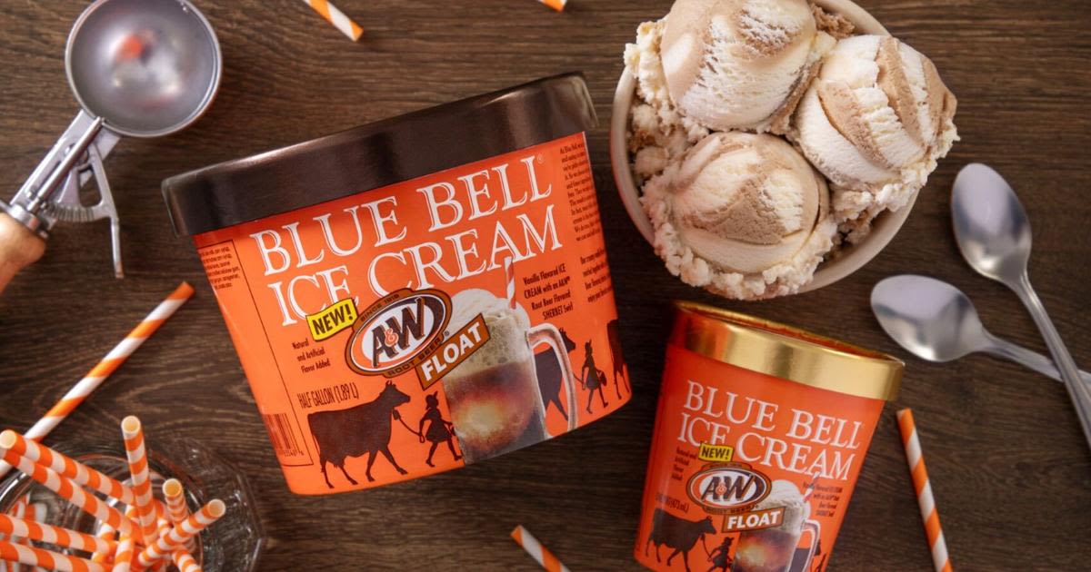 Blue Bell announces A&W Root Beer Float flavor