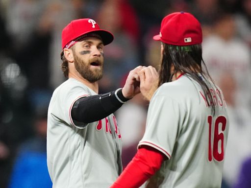 Brandon Marsh on how Bryce Harper went from hero to teammate