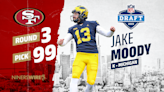 Twitter reactions: Kicker Jake Moody selected in third round of NFL draft