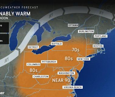 Spring fever: Northeast cities chasing 90-degree highs