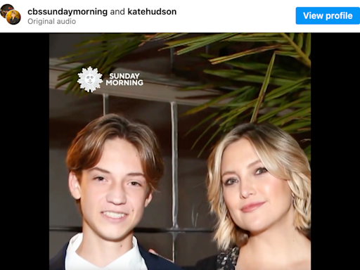 Kate Hudson says song she wrote for her son on her new album ‘rips her heart out’