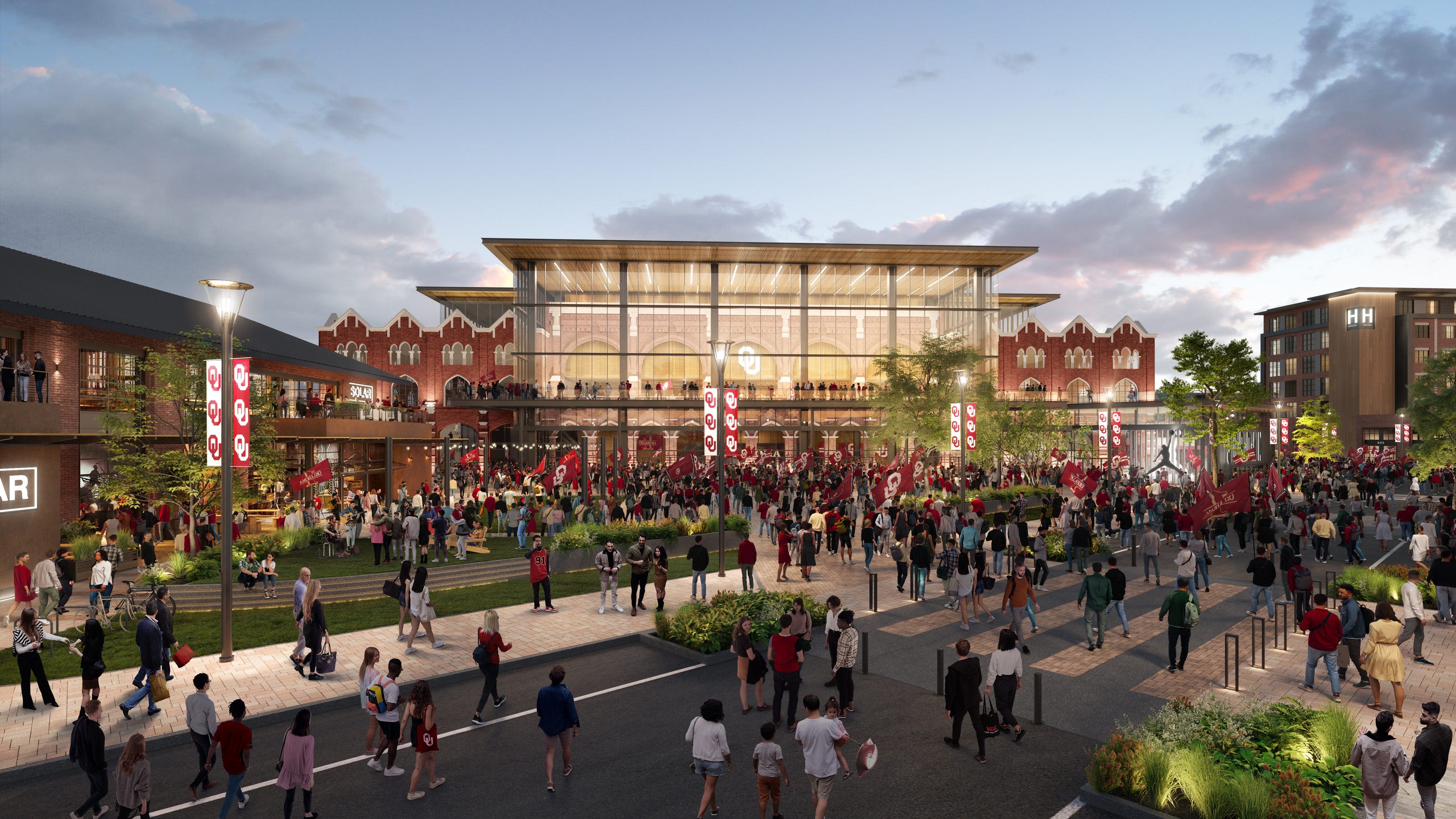 Norman City Council approves $1 billion entertainment district, new OU basketball arena