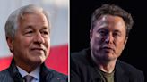 Elon Musk y Jamie Dimon hacen las paces - La Tercera