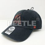 BEETLE 47 BRAND 老帽 邁阿密 馬林魚 MIAMI MARLINS DAD HAT 大聯盟 MLB 文字