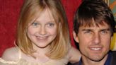 Dakota Fanning says she's gotten the same birthday gift from Tom Cruise every year since they made 2005's 'War of the Worlds'