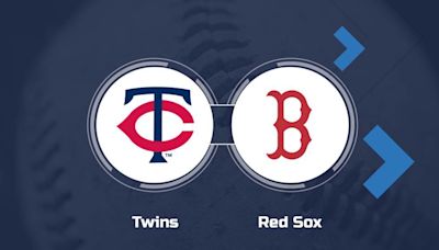 Twins vs. Red Sox Series Viewing Options - May 3-5