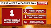 First Alert Weather Day: Dangerous heat continues this week