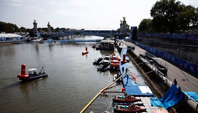 Olympics-Triathlon-Men's race postponed to Wednesday due to Seine pollution levels