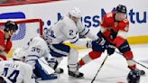 Leafs goalie Ilya Samsonov leaves game vs. Panthers injured