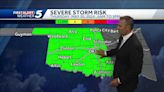 TIMELINE: Oklahoma may see multiple waves of storms with risk of strong winds, severe weather