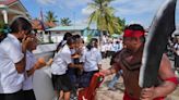 Cambodian village prays for good fortune, prosperity, and rain in 'He Neak Ta' ritual