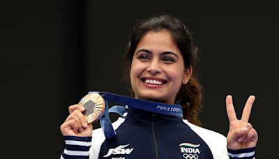 Paris 2024: Manu Bhaker becomes first Indian woman to win an Olympic shooting medal, bags 10m air pistol bronze