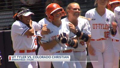 UT Tyler rolls over Colorado Christian 12-1 in NCAA South Central Regional