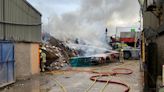 'Keep windows shut' - Firefighters tackling large blaze at Basildon industrial estate