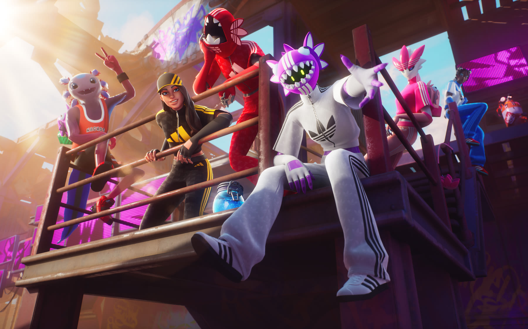 ‘Fortnite’ and Adidas Launch a New Partnership With Customizable Sneakers and Apparel In-Game