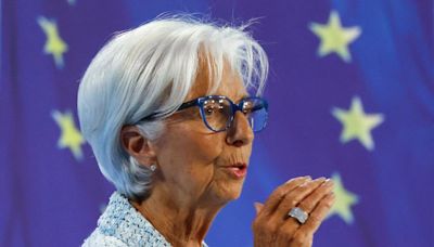 ECB's Lagarde welcomes small inflation fall despite stubborn services