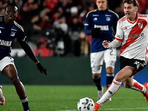 River: empate amistoso, silbidos a Demichelis y reencuentro con Falcao | 1-1 con Millonarios