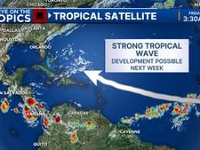 Hurricane season heats up as tropical waves move off coast of Africa