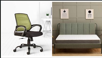 Amazon offers: Upto 60% off on the 10 best selling mattresses and chairs