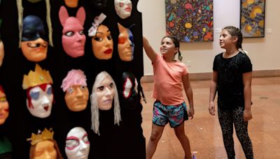 Lackland students' mask exhibit celebrates diversity, pop culture