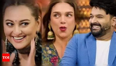 The Great Indian Kapil Show: Kapil Sharma jokingly asks Sonakshi Sinha about her marriage plans; the latter says, “He knows how desperately I want to get married” - Times of India
