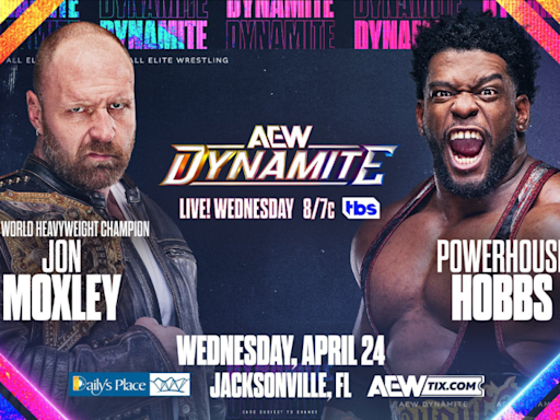 AEW Dynamite Results (4/24/24): Jon Moxley Defends Against Powerhouse Hobbs