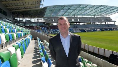 Casement Park saga: Irish FA chief Patrick Nelson grilled on why there is no Plan B for hosting Euro 2028 games