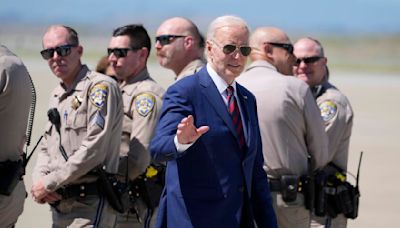 Biden raises millions on West Coast as he says his campaign is underestimated