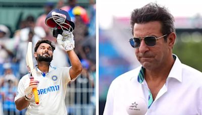 Wasim Akram lauds ‘miracle baccha’ Rishabh Pant’s comeback: ‘After his accident, we were all worried in Pakistan’