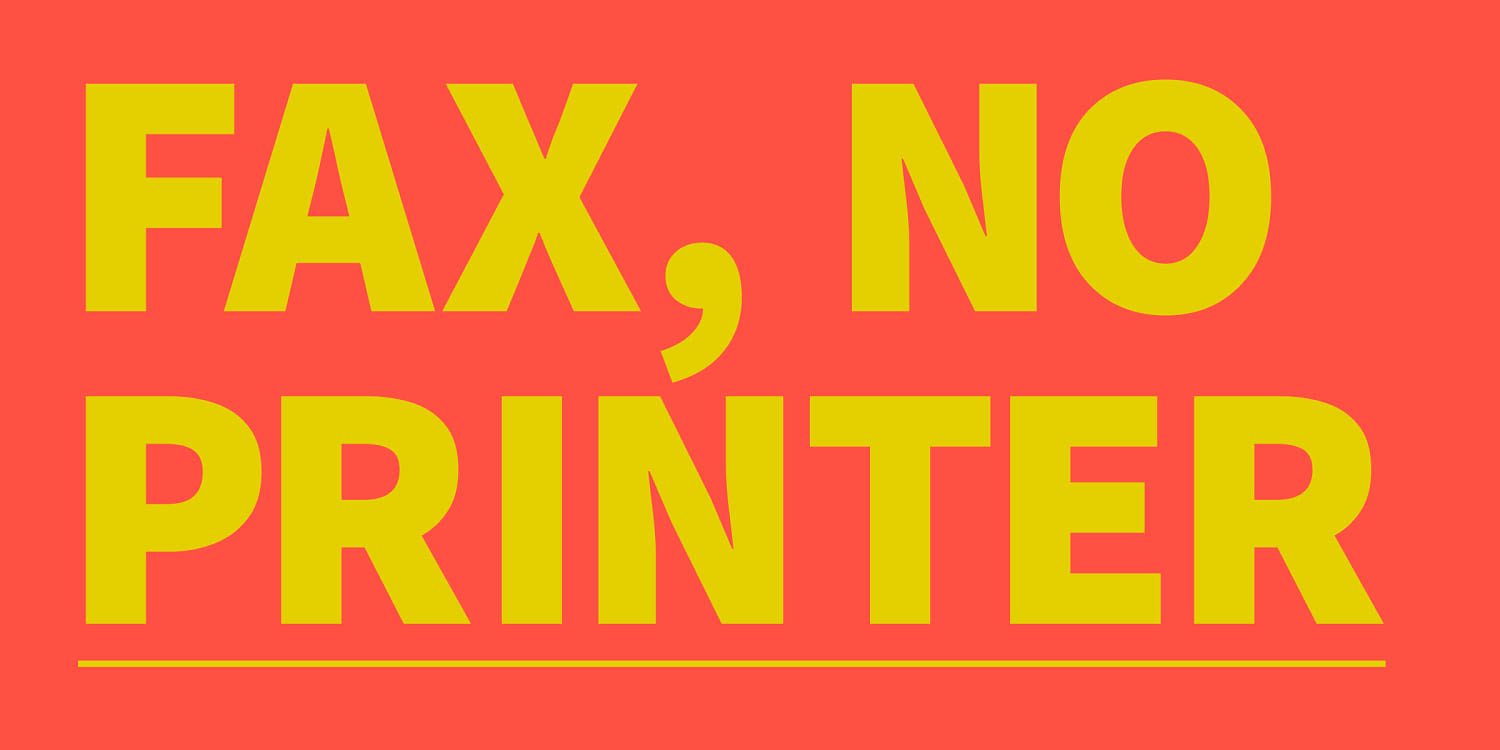 Why do teens say, ‘Fax, No Printer’?