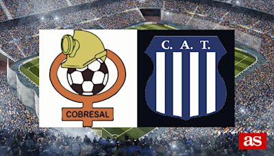 Cobresal vs Talleres: estadísticas previas y datos en directo | Copa Libertadores 2024