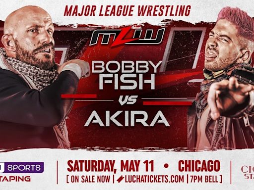 AKIRA y Bobby Fish se enfrentarán en las próximas grabaciones de MLW para beIN Sports