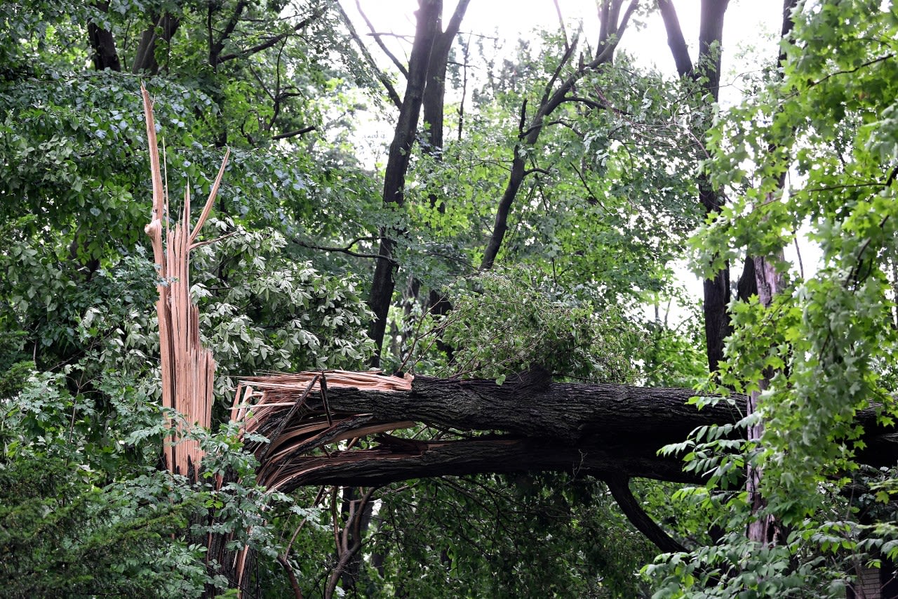 Tornado hits Michigan without warning, killing toddler, while twister in Maryland injures 5