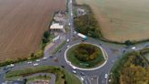 Black Cat Roundabout diversions in place for new cycling and walking route