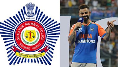 'G.O.A.T Feat Deserved Nothing Less But Befitting Bandobast': Mumbai Police Responds To Virat Kohli's Praise...