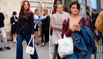 Katie Holmes hits Paris Fashion Week after daughter Suri’s high school graduation