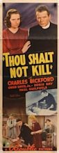 THOU SHALT NOT KILL original movie poster 1939 with a DORIS DAY - MOVIE ...